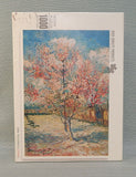 1000 Piece Van Gogh's Pink Peach Tree Puzzle - Certified Complete!