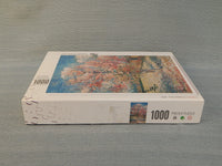 1000 Piece Van Gogh's Pink Peach Tree Puzzle - Certified Complete!