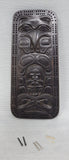 North American Totem Cribbage Board with Pegs