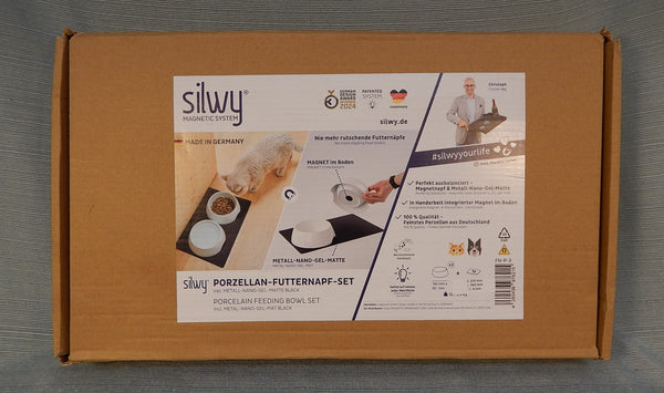 Magnetic Pet Bowl Set by Silwy