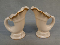 Pair of Lenox Horn of Plenty Vases