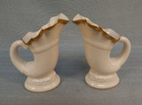 Pair of Lenox Horn of Plenty Vases