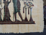 Framed Egyptian Papyrus Painting
