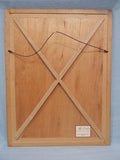 Framed Egyptian Papyrus Painting