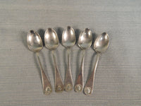 Demitasse Spoons by Brazil Silver - Set of 5