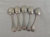 Demitasse Spoons by Brazil Silver - Set of 5