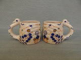 Pair of Anthropologie "Swan" Mugs