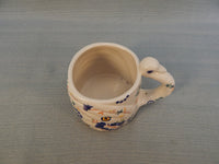 Pair of Anthropologie "Swan" Mugs