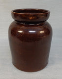 Brown Glaze 6.5" Stoneware Food Preservation Jar