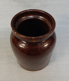 Brown Glaze 6.5" Stoneware Food Preservation Jar