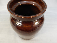 Brown Glaze 6.5" Stoneware Food Preservation Jar