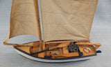Vintage Balsa Wood Fishing Boat
