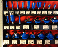 50 Piece Wood Router Bit Set