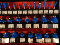 50 Piece Wood Router Bit Set