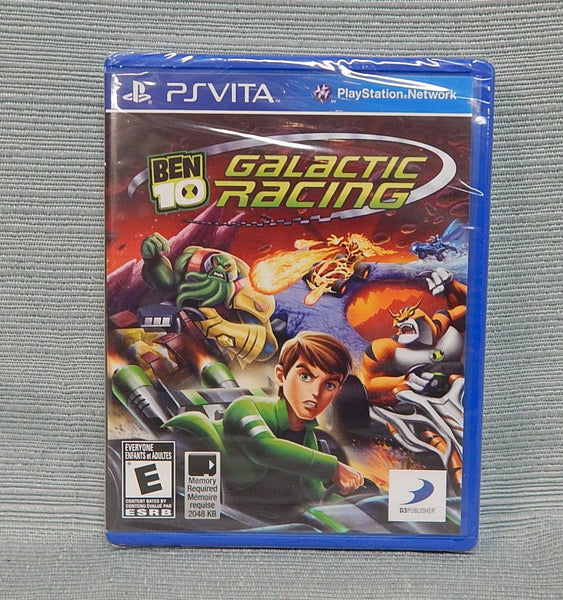 PS VITA BEN 10 Galactic Racing - Brand New!