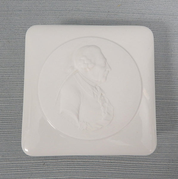 Vintage KPM Porcelain Berlin "Old Fritz" Trinket Box