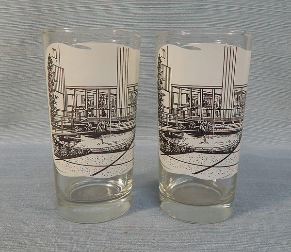 Pair of Coca-Cola Memorabilia Glasses