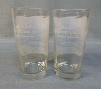 Pair of Coca-Cola Memorabilia Glasses