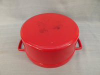 Martha Stewart Red 5 Quart Dutch Oven with Lid