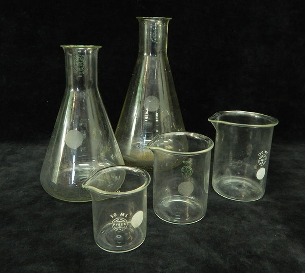 Chemistry Lab Glassware - Set of 5