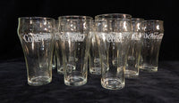 Vintage 1970s 16 oz. Coca-Cola Fountain Glasses - Set of 12