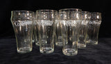 Vintage 1970s 16 oz. Coca-Cola Fountain Glasses - Set of 12