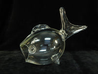 Blenko Style Glass Fish Sculpture