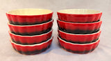 Parisian Patisserie Mini Tart Dishes - Set of 8