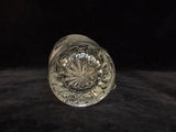 North Bohemia Glass Stein with Pewter Lid