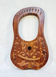 Hand Crafted Lyre Harp