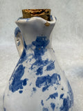 Bybee Blue and White Spongeware Pottery Set