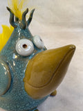 Whimsical Bird Figurine by Janet Donnangelo