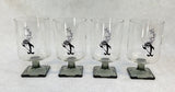 Set of 4 Star-Kist Charlie the Tuna Glasses