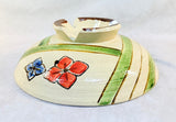 Large Glazed Stoneware Casserole Dish