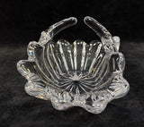 French Lead Crystal Art Glass Splash Bowl