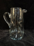 Hand-Blown Glass Pitcher
