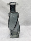 Glass Spiral Decanter or Vase
