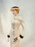 Edwardian Lady Porcelain Figurine