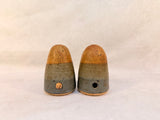 Stoneware Salt & Pepper Shakers
