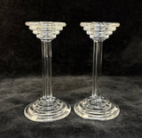 Reidel Glass Candle Holders