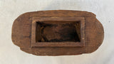 Rustic Carved Wood Duck Box