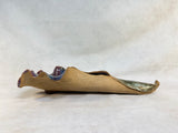 Glazed Stoneware Wall Pocket by Thorncreek Originals