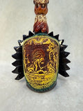 Grupo Corona Aztec Eagle Warrior Tequila Decanter Shot Glass