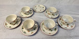 Villeroy & Boch Petit Fleur - Set of 6 Cups and 7 Saucers