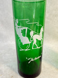Nostalgic Anchor Hocking Green Glass Tumblers