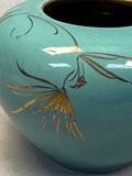 Asian Vase with Gold Decoration