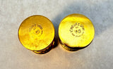 L'Heure d'Or Brass Salt and Pepper Shakers
