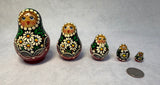 Miniature 5 Piece Matryoshka