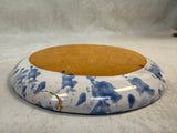 Bybee Blue and White Spongeware Pottery Set