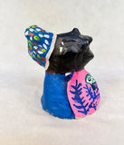 Folk Art Bust by Haitian Artist Louisiane Saint Fleurent